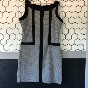 Houndstooth Knit Dress